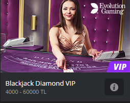 Blackjack Diamond Vip