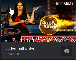 Golden Ball Rulet
