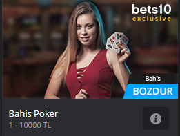 Bahis Poker
