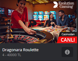 dragonara rulet