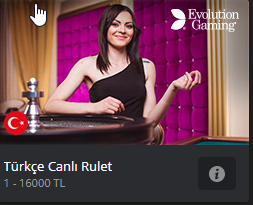 Türkçe Canlı Rulet