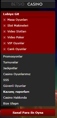 Bets10 Casino Oyunları
