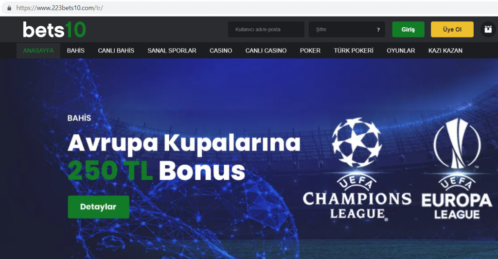 Yeni Bets10 Giriş Adresi 223Bets10.Com